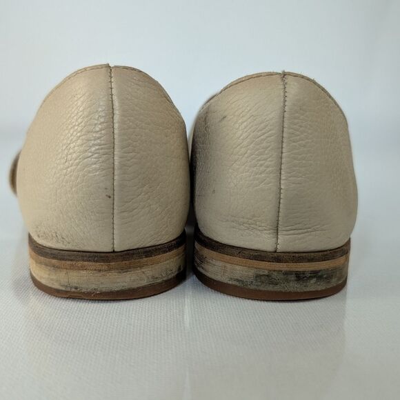 Frye & Co. Cream Leather Pointed Toe Flats – Women’s 9M - Picture 3 of 7